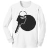 1-DAY NO MINIMUM Youth Long Sleeve Crewneck T-Shirt Thumbnail