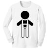 1-DAY NO MINIMUM Youth Long Sleeve Crewneck T-Shirt Thumbnail