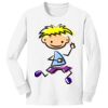 1-DAY NO MINIMUM Youth Long Sleeve Crewneck T-Shirt Thumbnail