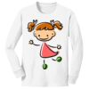 1-DAY NO MINIMUM Youth Long Sleeve Crewneck T-Shirt Thumbnail
