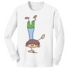 1-DAY NO MINIMUM Youth Long Sleeve Crewneck T-Shirt Thumbnail