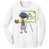 1-DAY NO MINIMUM Youth Long Sleeve Crewneck T-Shirt Thumbnail