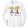 1-DAY NO MINIMUM Youth Long Sleeve Crewneck T-Shirt Thumbnail