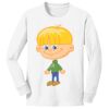 1-DAY NO MINIMUM Youth Long Sleeve Crewneck T-Shirt Thumbnail