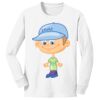 1-DAY NO MINIMUM Youth Long Sleeve Crewneck T-Shirt Thumbnail