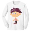 1-DAY NO MINIMUM Youth Long Sleeve Crewneck T-Shirt Thumbnail