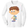 1-DAY NO MINIMUM Youth Long Sleeve Crewneck T-Shirt Thumbnail