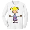 1-DAY NO MINIMUM Youth Long Sleeve Crewneck T-Shirt Thumbnail