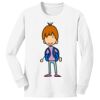 1-DAY NO MINIMUM Youth Long Sleeve Crewneck T-Shirt Thumbnail