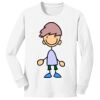 1-DAY NO MINIMUM Youth Long Sleeve Crewneck T-Shirt Thumbnail