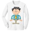 1-DAY NO MINIMUM Youth Long Sleeve Crewneck T-Shirt Thumbnail