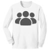 1-DAY NO MINIMUM Youth Long Sleeve Crewneck T-Shirt Thumbnail