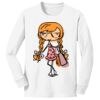 1-DAY NO MINIMUM Youth Long Sleeve Crewneck T-Shirt Thumbnail