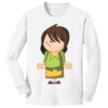 1-DAY NO MINIMUM Youth Long Sleeve Crewneck T-Shirt Thumbnail