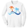 1-DAY NO MINIMUM Youth Long Sleeve Crewneck T-Shirt Thumbnail