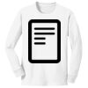 1-DAY NO MINIMUM Youth Long Sleeve Crewneck T-Shirt Thumbnail