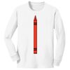 1-DAY NO MINIMUM Youth Long Sleeve Crewneck T-Shirt Thumbnail