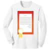 1-DAY NO MINIMUM Youth Long Sleeve Crewneck T-Shirt Thumbnail