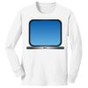 1-DAY NO MINIMUM Youth Long Sleeve Crewneck T-Shirt Thumbnail