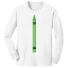 1-DAY NO MINIMUM Youth Long Sleeve Crewneck T-Shirt Thumbnail