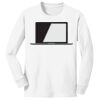 1-DAY NO MINIMUM Youth Long Sleeve Crewneck T-Shirt Thumbnail
