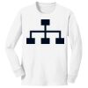 1-DAY NO MINIMUM Youth Long Sleeve Crewneck T-Shirt Thumbnail