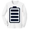 1-DAY NO MINIMUM Youth Long Sleeve Crewneck T-Shirt Thumbnail