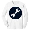 1-DAY NO MINIMUM Youth Long Sleeve Crewneck T-Shirt Thumbnail