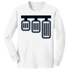 1-DAY NO MINIMUM Youth Long Sleeve Crewneck T-Shirt Thumbnail