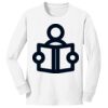 1-DAY NO MINIMUM Youth Long Sleeve Crewneck T-Shirt Thumbnail