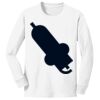 1-DAY NO MINIMUM Youth Long Sleeve Crewneck T-Shirt Thumbnail