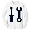 1-DAY NO MINIMUM Youth Long Sleeve Crewneck T-Shirt Thumbnail