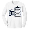 1-DAY NO MINIMUM Youth Long Sleeve Crewneck T-Shirt Thumbnail