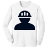 1-DAY NO MINIMUM Youth Long Sleeve Crewneck T-Shirt Thumbnail