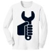 1-DAY NO MINIMUM Youth Long Sleeve Crewneck T-Shirt Thumbnail