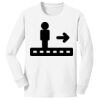 1-DAY NO MINIMUM Youth Long Sleeve Crewneck T-Shirt Thumbnail