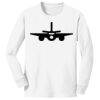 1-DAY NO MINIMUM Youth Long Sleeve Crewneck T-Shirt Thumbnail