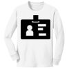 1-DAY NO MINIMUM Youth Long Sleeve Crewneck T-Shirt Thumbnail