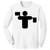 1-DAY NO MINIMUM Youth Long Sleeve Crewneck T-Shirt Thumbnail