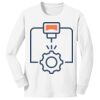 1-DAY NO MINIMUM Youth Long Sleeve Crewneck T-Shirt Thumbnail