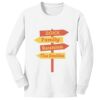 1-DAY NO MINIMUM Youth Long Sleeve Crewneck T-Shirt Thumbnail