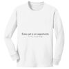 1-DAY NO MINIMUM Youth Long Sleeve Crewneck T-Shirt Thumbnail