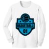 1-DAY NO MINIMUM Youth Long Sleeve Crewneck T-Shirt Thumbnail