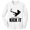 1-DAY NO MINIMUM Youth Long Sleeve Crewneck T-Shirt Thumbnail