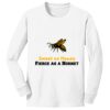 1-DAY NO MINIMUM Youth Long Sleeve Crewneck T-Shirt Thumbnail