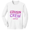 1-DAY NO MINIMUM Youth Long Sleeve Crewneck T-Shirt Thumbnail