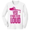 1-DAY NO MINIMUM Youth Long Sleeve Crewneck T-Shirt Thumbnail