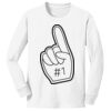 1-DAY NO MINIMUM Youth Long Sleeve Crewneck T-Shirt Thumbnail