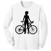 1-DAY NO MINIMUM Youth Long Sleeve Crewneck T-Shirt Thumbnail