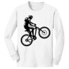 1-DAY NO MINIMUM Youth Long Sleeve Crewneck T-Shirt Thumbnail